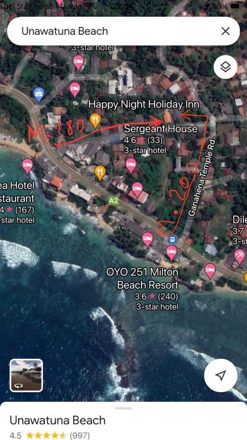 Villa Bubble Sea Unawatuna Bagian luar foto